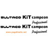 Stickers decals motorcycle BULTACO KIT CHAMPION CAMPEON