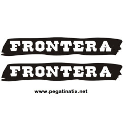 Stickers decals motorcycle BULTACO FRONTERA