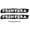 Stickers decals motorcycle BULTACO FRONTERA
