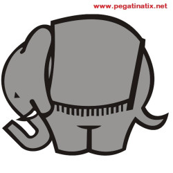 Stickers decals motorcycle GAGIVA ELEPHANT