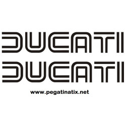 Stickers decals motorcycle DUCATI LOGO PERFIL