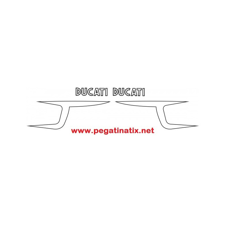 Stickers decals motorcycle DUCATI 250 MK3