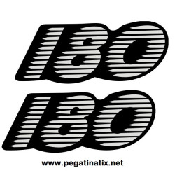 Stickers decals motorcycle GILERA RUNNER 180