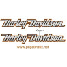 Stickers decals motorcycle HARLEY DAVIDSON 