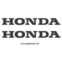 Stickers decals HONDA x 2
