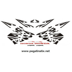 Kit Stickers decals HONDA CBR 600RR YEAR 2004-06