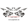 Kit Stickers decals HONDA CBR 600RR YEAR 2004-06
