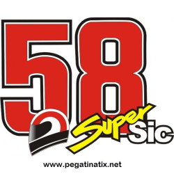 Decals motorcycle SIMONCELLI 58