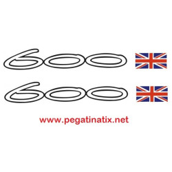 Decals TRIUMPH DAYTONA 600 COLIN