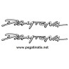 Decals TRIUMPH 600 LATERAL