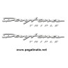 Decals TRIUMPH 675 TRIPLE QUILLA