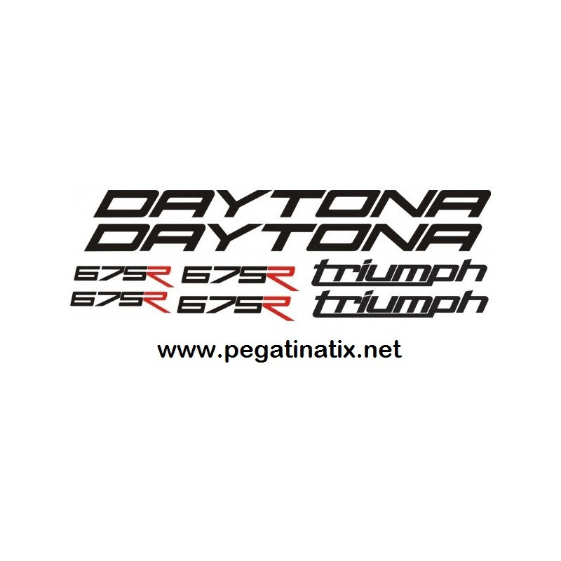 Decals TRIUMPH DAYTONA 675R