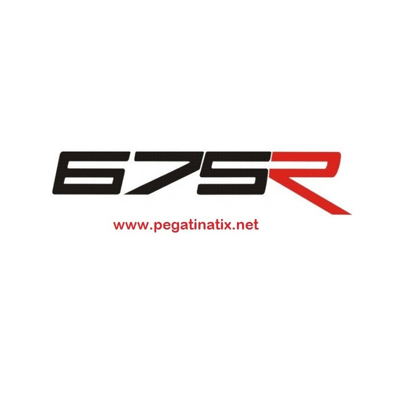 Decals TRIUMPH 675R YEAR 2011