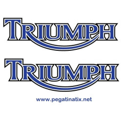 Decals LOGO TRIUMPH FUEL TANK