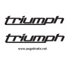 Decals NEW LOGO TRIUMPH FUEL TANK