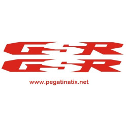  STICKERS DECALS SUZUKI GSR