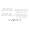  STICKERS DECALS SUZUKI DL1000