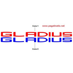  STICKERS DECALS SUZUKI GLADIUS
