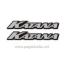  STICKERS DECALS SUZUKI KATANA