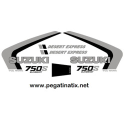 STICKERS DECALS SUZUKI DR BIG 750