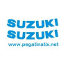  STICKERS DECALS SUZUKI LOGO