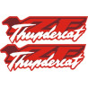 STICKERS DECALS YAMAHA YZF THUNDERCART