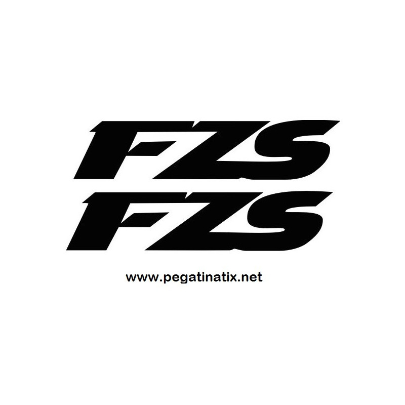  STICKERS DECALS YAMAHA FZS