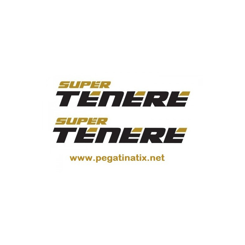  Stickers decals YAMAHA SUPER TENERE YEAR 2014