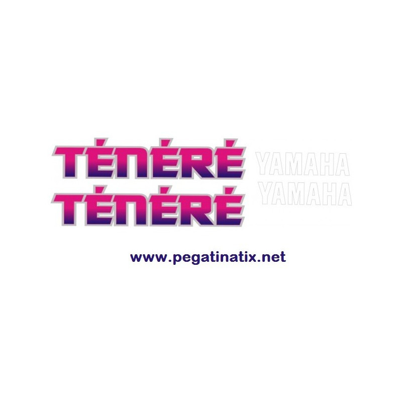 Stickers decals YAMAHA TENERE YEAR 1992