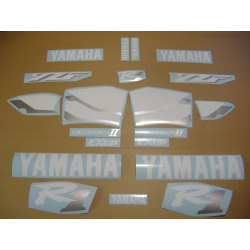Yamaha YZF-R1 1998 - WHITE/RED VERSION STICKER SET