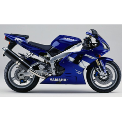 Yamaha YZF-R1 1998 - WHITE/RED VERSION STICKER SET
