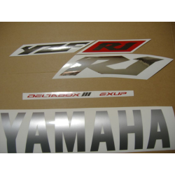 Yamaha YZF-R1 2002 - RED VERSION STICKER SET