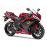 Yamaha YZF-R1 2007 - WINE-RED VERSION STICKER SET
