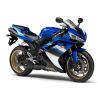 Yamaha YZF-R1 2008 - BLUE VERSION STICKER SET
