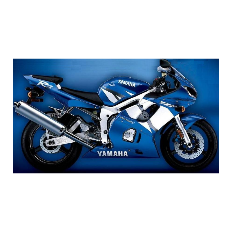 Yamaha YZF-R6 2002 - BLUE US VERSION 