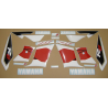 Yamaha YZF-R6 2001 - RED VERSION DECALS SET