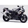 Yamaha YZF-R6 2003 - SILVER VERSION DECALS SET