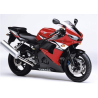 Yamaha YZF-R6 2004 - RED VERSION DECALS SET