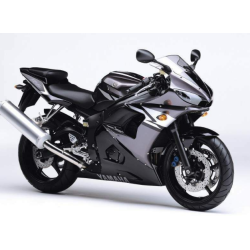 Yamaha YZF-R6 2004 GREY/BLACK VERSION DECALS SET