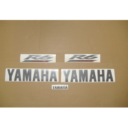 Yamaha YZF-R6 2005 - BLACK VERSION VERSION DECALS SET