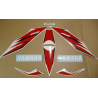 Yamaha YZF-R6 2006 - WHITE/RED VERSION  DECALS SET