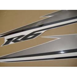 Yamaha YZF-R6 2007 - BLACK VERSION DECALS SET
