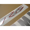 Yamaha YZF-R6 2007 - WINE-RED VERSION DECALS SET