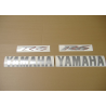 Yamaha YZF-R6 2007 - WINE-RED VERSION DECALS SET
