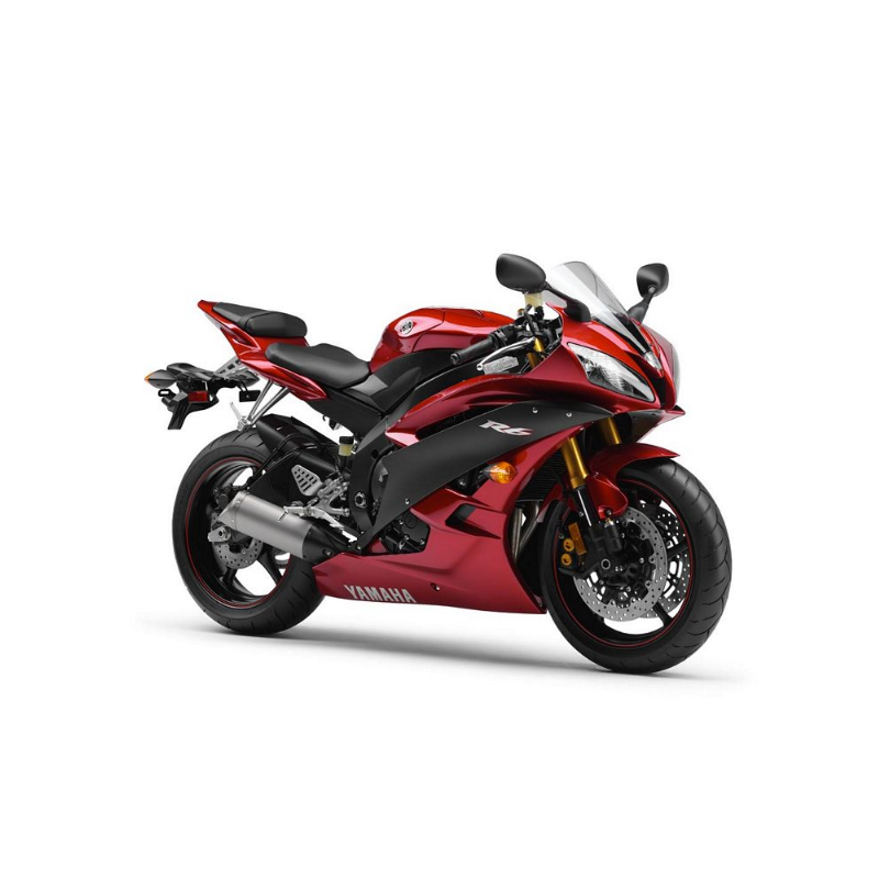 Yamaha YZF-R6 2007 - WINE-RED VERSION DECALS SET