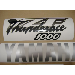 Yamaha YZF 1000R 1996 - BLACK/SILVER DECALS SET