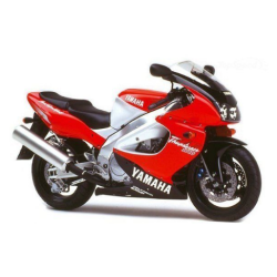 Yamaha YZF 1000R 1997 - RED/BLACK VERSION VERSION DECALS SET