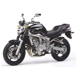YAMAHA FZ6 2004 - BLACK VERSION DECALS SET