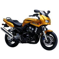 YAMAHA FZS600 FAZER 1998 - GOLD VERSION DECALS SET