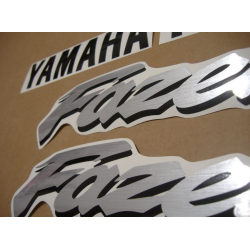 YAMAHA FZS600 FAZER 1999 - SILVER VERSION DECALS SET